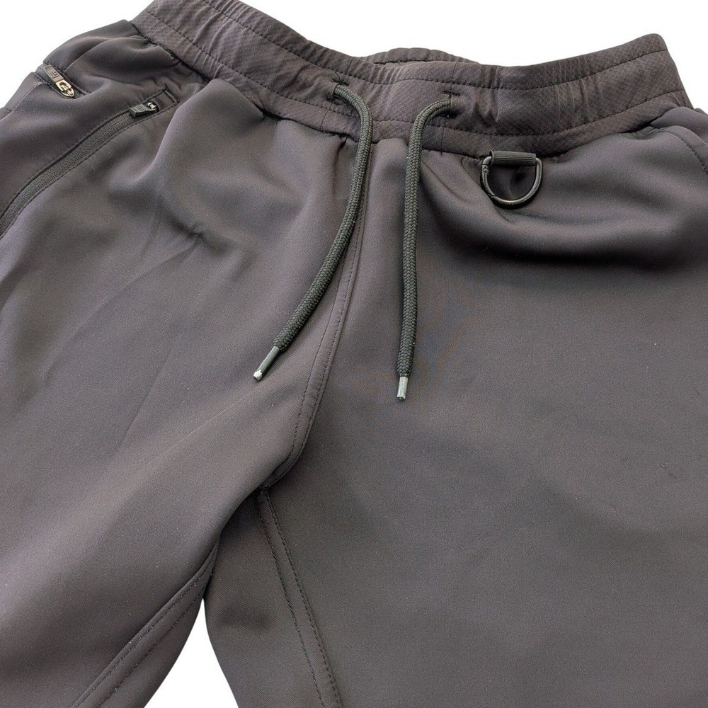 Born‎ Tough Momentum Joggers Mens Medium Black Athletic Training Pants DSG-2022